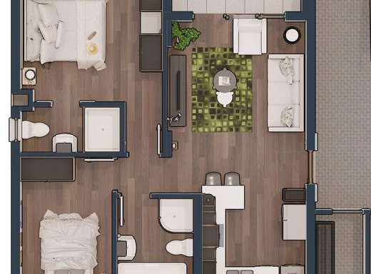2 Schlafzimmer Wohnung zum Kauf in Montana