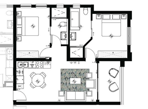 2 Schlafzimmer Wohnung zum Kauf in Linbro Park