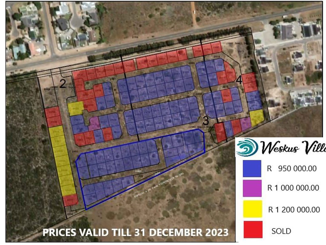 Vacant Land For Sale in Yzerfontein