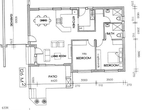 2 Schlafzimmer Doppelhaushälfte zum Kauf in Groot Brakrivier