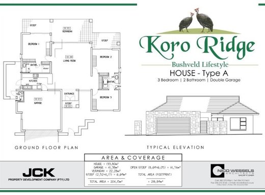 3 Schlafzimmer Haus zum Kauf in Koro Creek Golf Estate